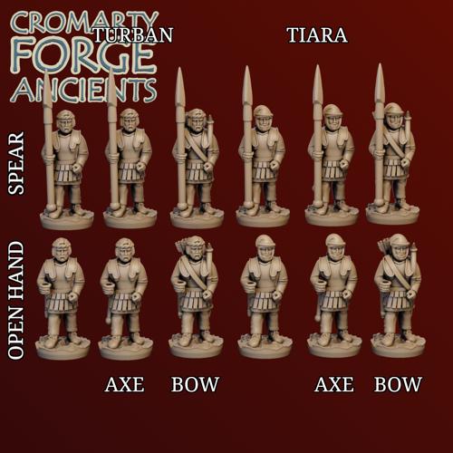 Imortals Armoured Figure  Options Text
